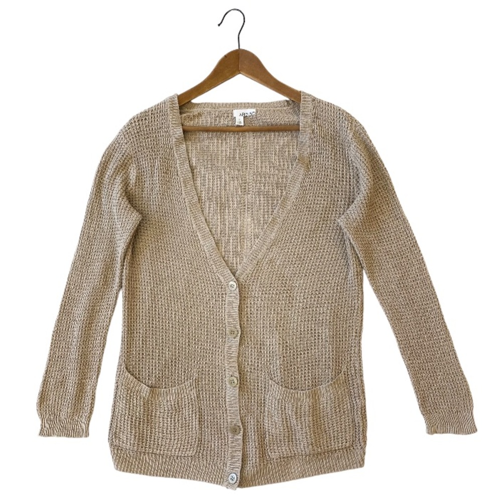 Abound Loose Knit Deep-V Cardigan